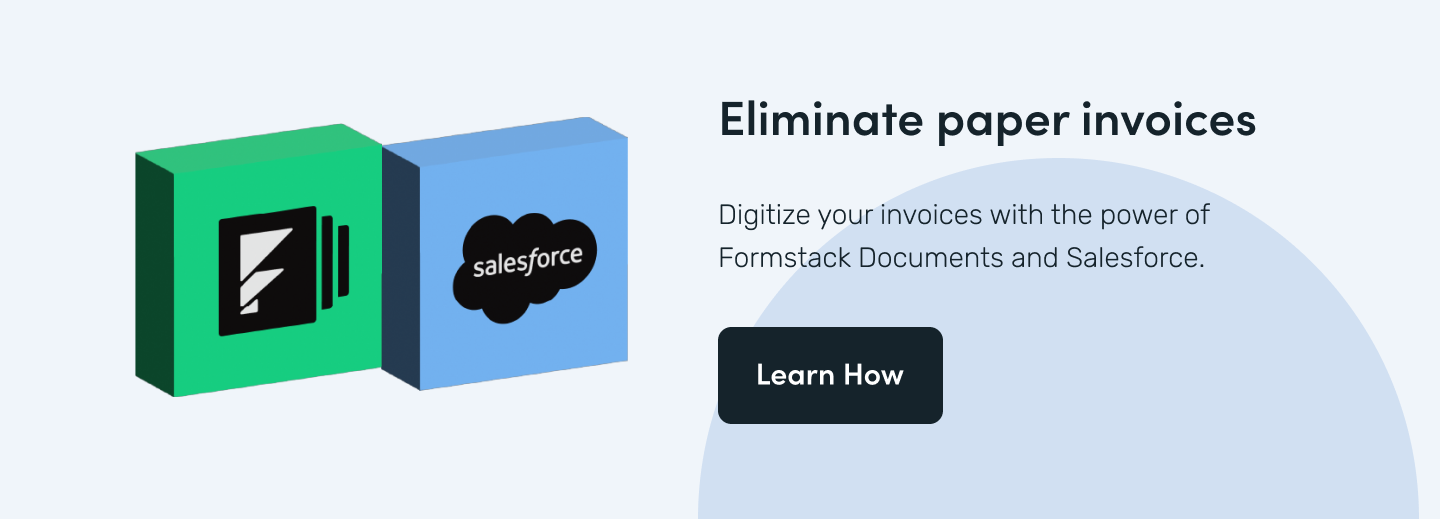 eliminate paper invoices 